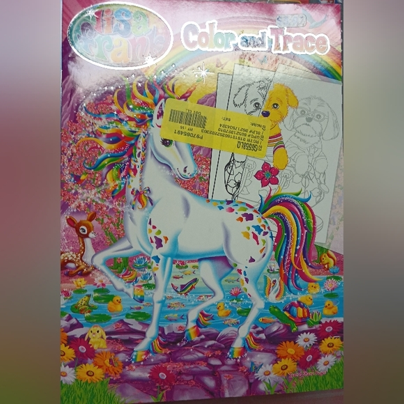 Lisa Frank | Other | Lisa Frank Color And Trace Books | Poshmark